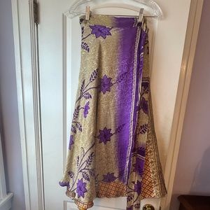 Recycled Sari Skirt